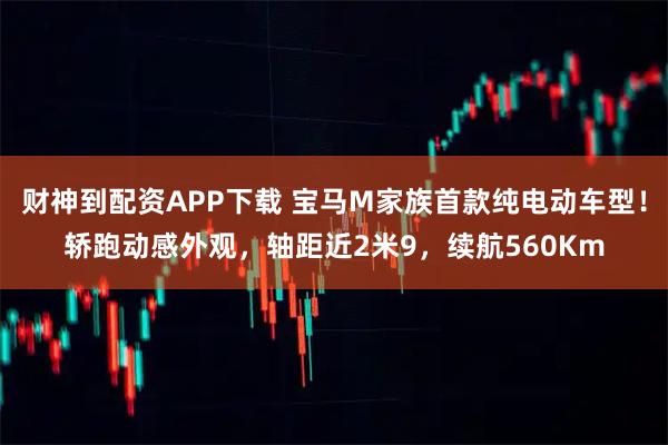 财神到配资APP下载 宝马M家族首款纯电动车型！轿跑动感外观，轴距近2米9，续航560Km